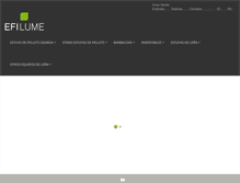 Tablet Screenshot of efilume.com